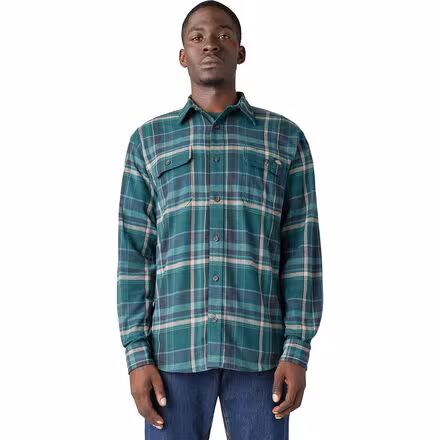 Flex Flannel Relaxed Long-Sleeve Shirt - Men's