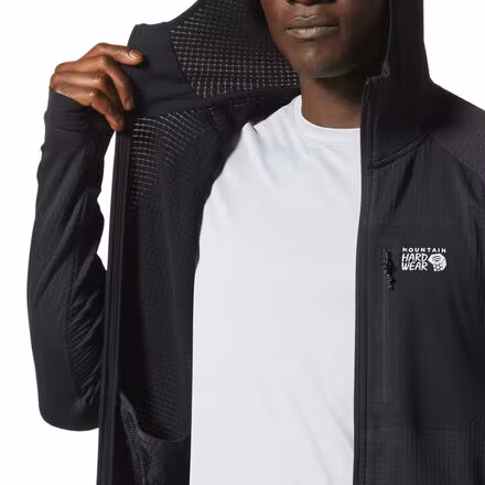 Polartec Power Grid Full-Zip Hoodie - Men's