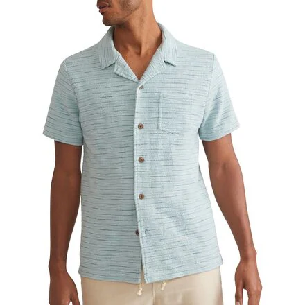 Beach Texture Resort Short-Sleeve Shirt - Men's