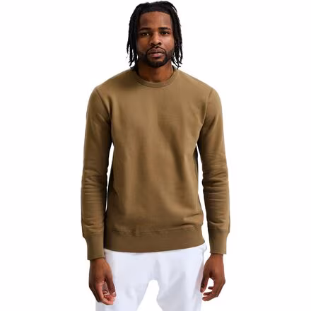 Midweight Terry Slim Long-Sleeve Crew Sweatshirt - Men's