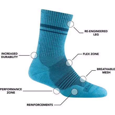 Element Crew Lightweight Cushion Sock - Women's
