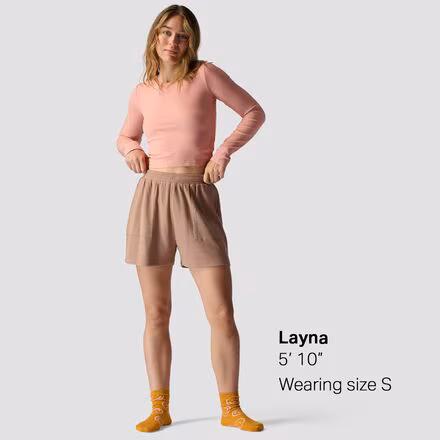 Wicking Waffle Short - Women's