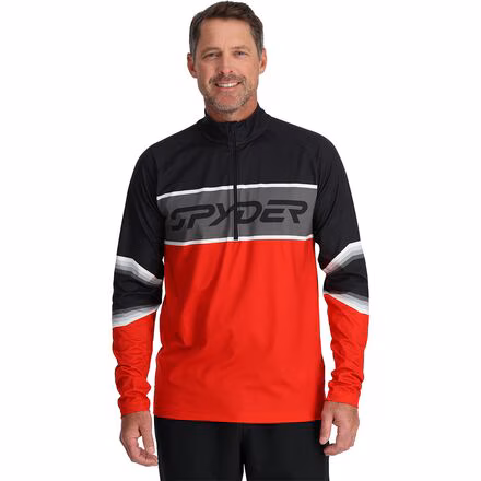 Premier Zip T-Neck Top - Men's