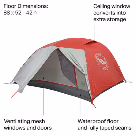 Copper Spur HV2 Expedition Tent: 2-Person 3-Season