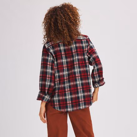Plaid Flannel Shirt - Women's