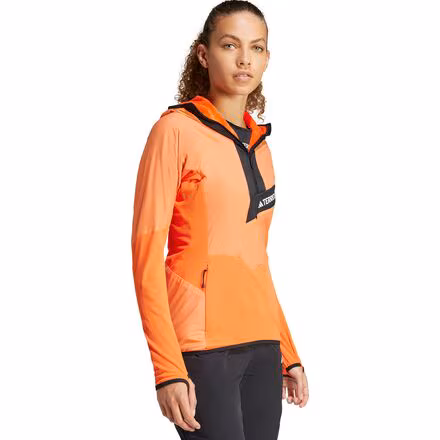 Techrock Ultralight 1/2-Zip Hooded Fleece Jacket - Women's