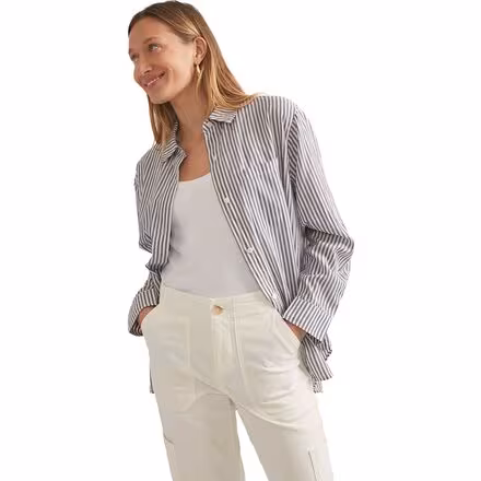 Easy Button Down Long-Sleeve Shirt - Women's