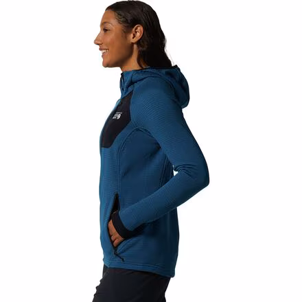 Polartec Power Grid Full-Zip Hooded Jacket- Women's
