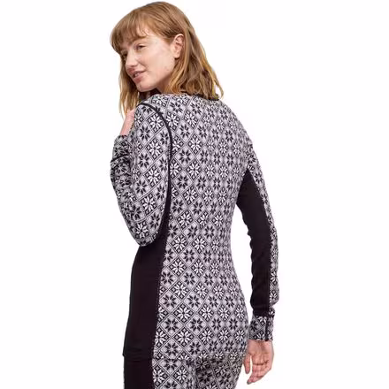 Rose Long-Sleeve Crew Top - Women's