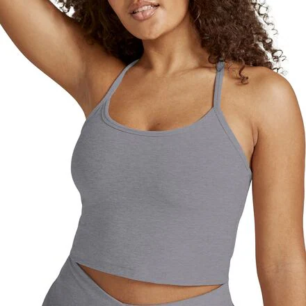 Spacedye Slim Racerback Cropped Tank Top - Women's