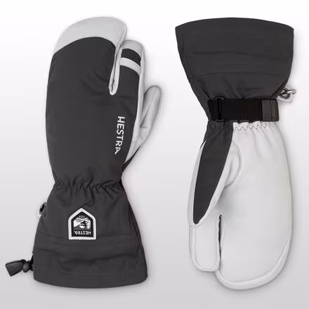 Army Leather Heli 3-Finger Glove - Men's