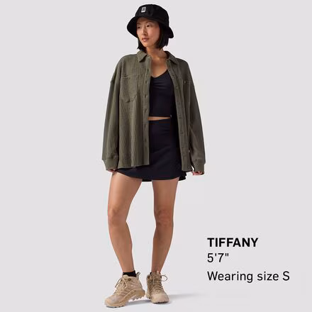 Waffle Button-Up - Women's