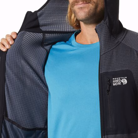 Polartec Power Grid Full-Zip Hoodie - Men's