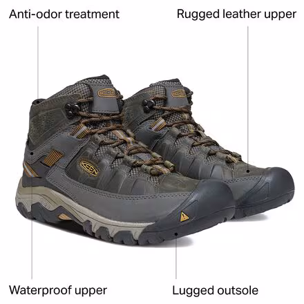 Targhee III Mid Waterproof Wide Hiking Boot - Men's