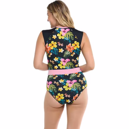 Tropical Island Stand Up Paddle Rashguard - Women's