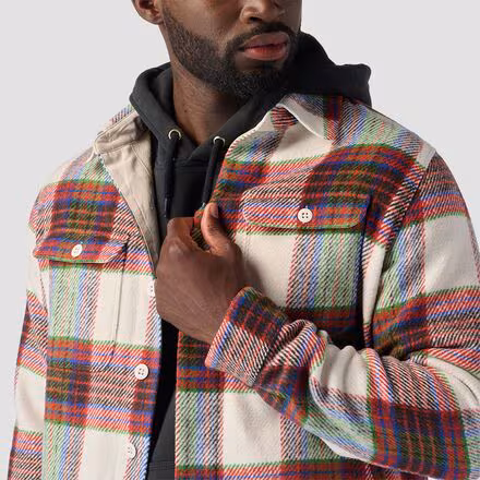 Flannel Shirt Jacket - Men's
