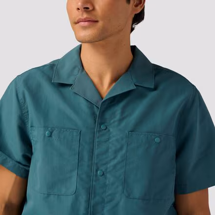 Utility Button Up Short-Sleeve Shirt - Men's