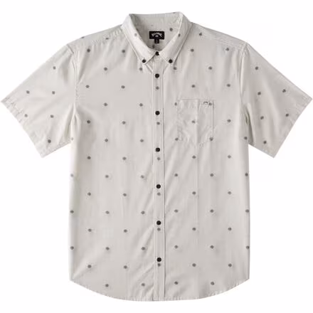 All Day Jacquard Short-Sleeve Shirt - Men's