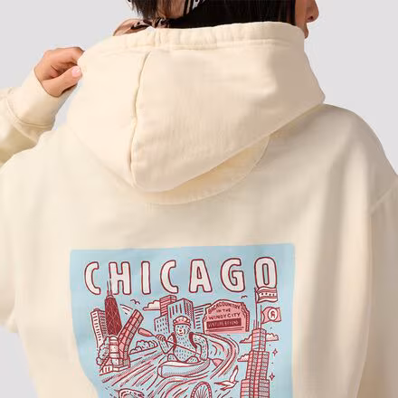 Chicago Poster Hoodie
