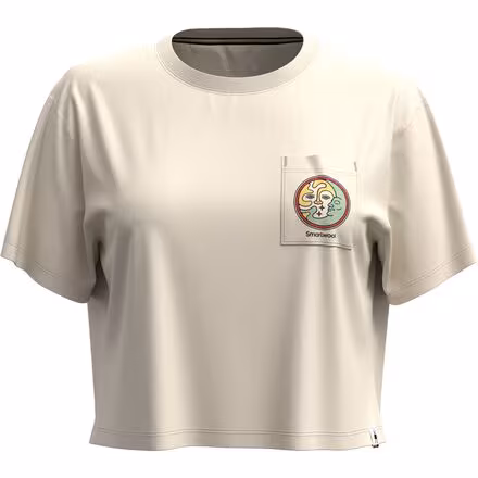 In The Sky Graphic Cropped Short-Sleeve T-Shirt - Women's