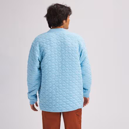 Quilted Military Jacket - Men's