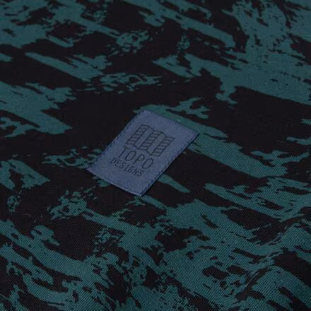 Fracture Print Label Long-Sleeve T-Shirt - Women's