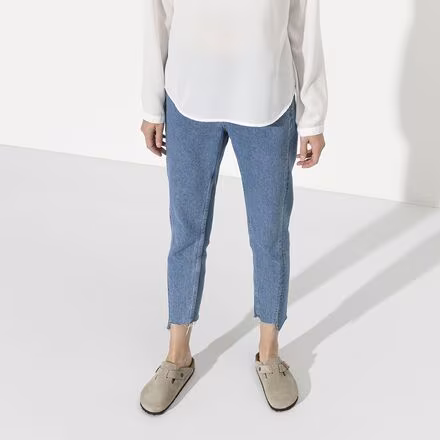 Boston Soft Footbed Suede Narrow Clog - Women's