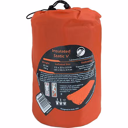 Insulated Static V Sleeping Pad
