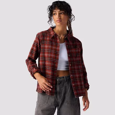 Range Long-Sleeve Plaid Shirt - Women's