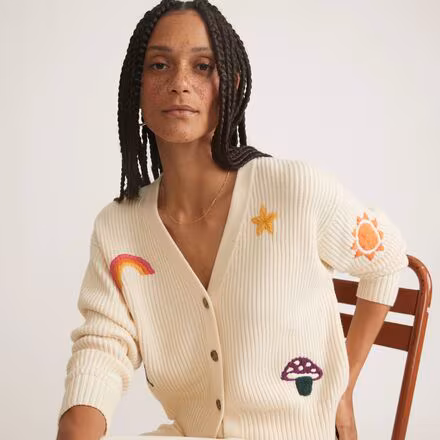 Robin Crop Cardigan Shirt - Women's