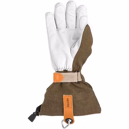 Army Leather Patrol Gauntlet Glove