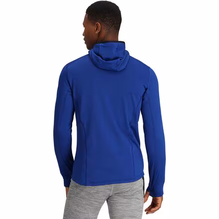 Vigor Grid Fleece Full-Zip Hooded Jacket - Men's