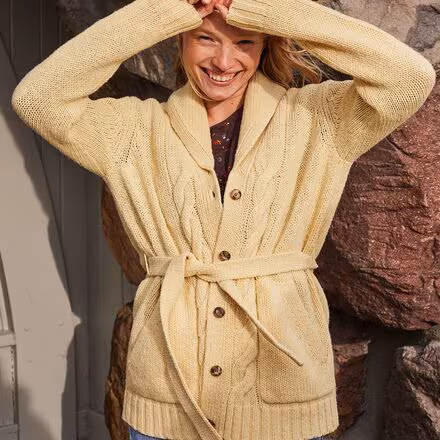 Ginn Cable Cardigan - Women's