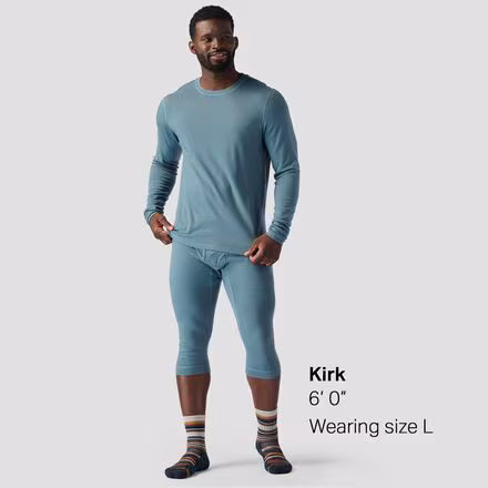 Spruces Mid-Weight Merino 3/4 Baselayer Bottom - Men's