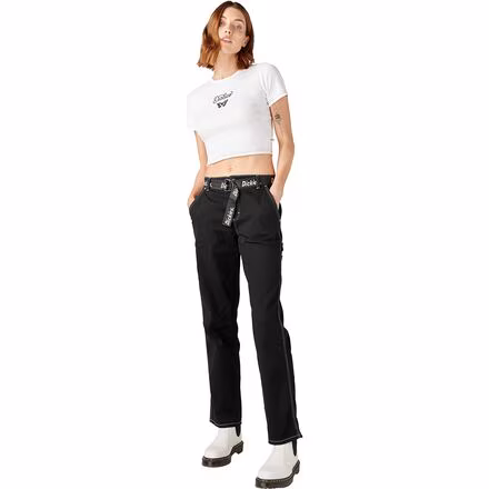 High Waisted Carpenter Pant + Belt - Women's