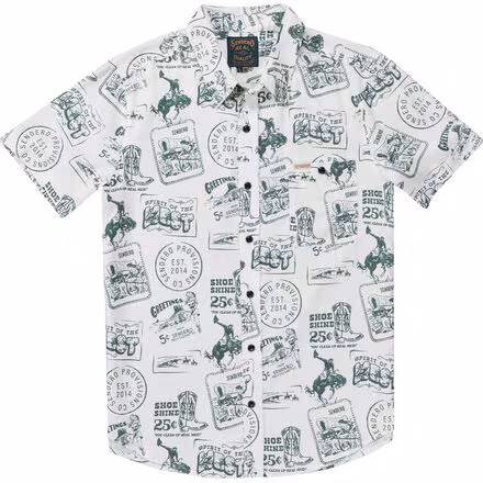 City Slicker Button Up Short-Sleeve Shirt - Men's