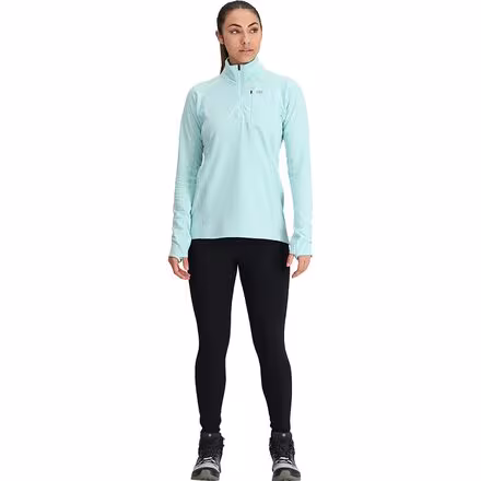 Vigor Grid Fleece Quarter-Zip Jacket - Women's