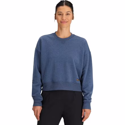Essential Fleece Crew Pullover - Women's
