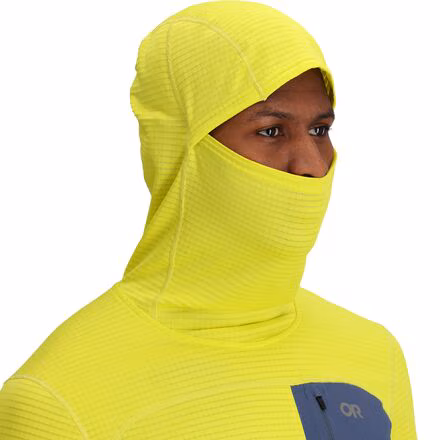 Vigor Grid Fleece Pullover Hoodie - Men's