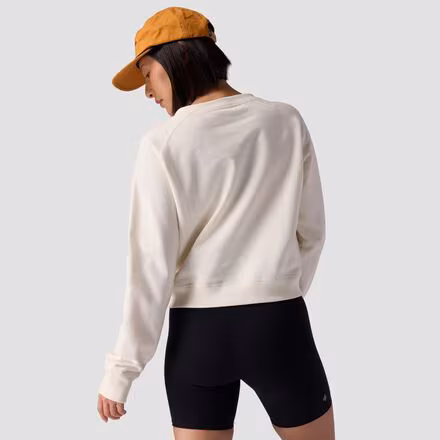 Vintage Gym Cropped Crew Sweatshirt - Women's