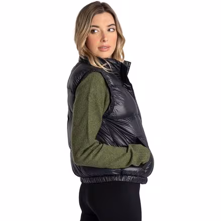 Rose Synth Down Vest - Women's
