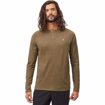 Classic Long-Sleeve Henley - Men's