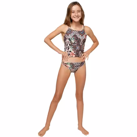 Naples Hi-Neck Tankini Set - Girls'