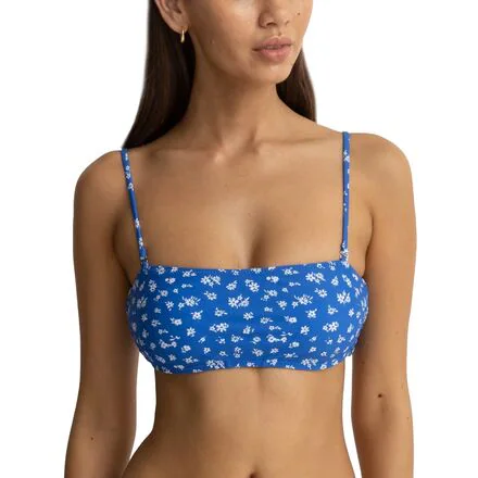 Elodie Floral Reversible Bandeau Bikini Top - Women's