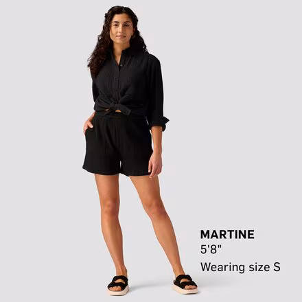 Cotton Gauze Short - Women's