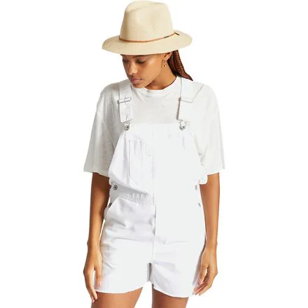 Wesley Straw Packable Fedora