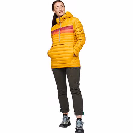 Fuego Down Hooded Pullover - Women's