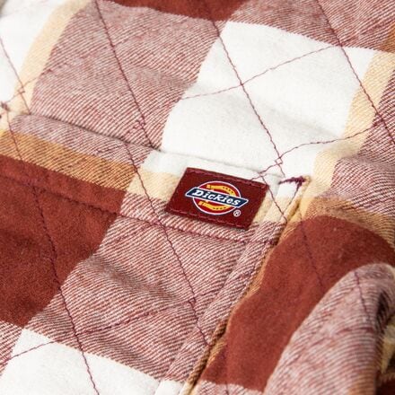 Hooded Flannel Shirt Jacket - Women's