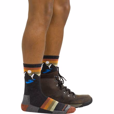 Sunset Ridge Micro Crew Lightweight Cushion Sock