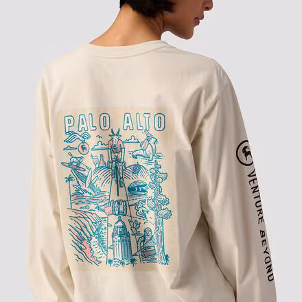 Palo Alto Long-Sleeve Crew T-Shirt
